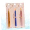 SKISUNO 3pcs Lip Liner Brush Set Multi-Function Makeup Tool for Women High for Smooth Application for Lip Makeup and Cosmetic Use Random Color view 2