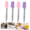 4Pcs Professional Multi Function Wax Applicators Hair Removal Accessory Portable Wax Spatulas for Body and Lotion Application for Hair Removal view 2