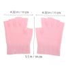 1Pair Moisturizing Gel Spa Gloves for Hands Hydrating to Repair Dry Cracked Skin Touchscreen Friendly for Home Travel Use for view 2