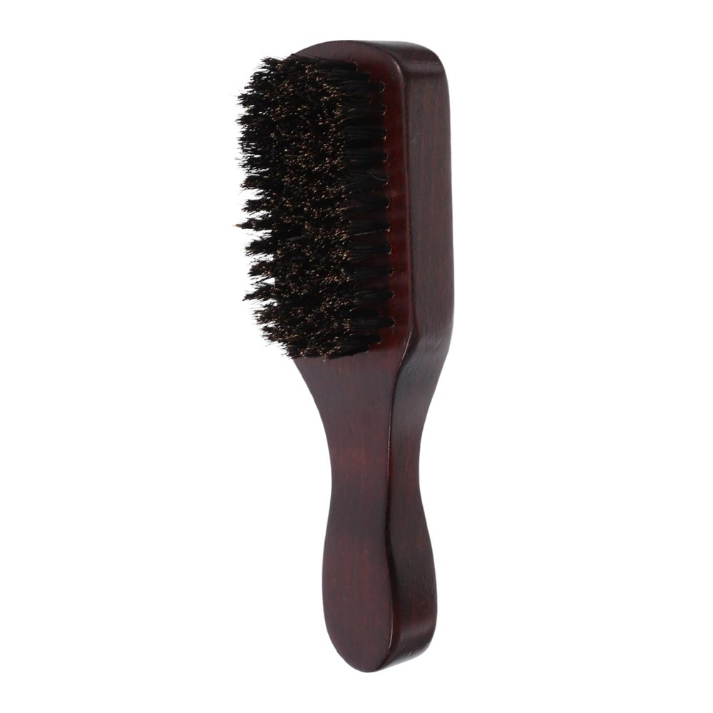 Beard Brush for Men Ergonomic Handle Design for Easy Grooming Cleaning Lightweight Travel Friendly Barber Accessory for Styling Hair Beard Care Natural Hair