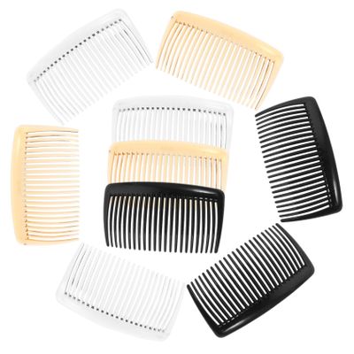 36Pcs Hair Combs for Women Multi Tooth DIY Slide Combs Crafting Decorative Headpieces and Transparent for Creative Hair Accessories