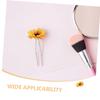 25pcs Daisy Hair Pins: Sunflower Daisy Bridal Floral Hair Fork Clips Headpieces for Wedding Bridesmaids Festival Party Decorations view 3