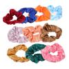 10Pcs Solid Color Hair Ties Durable Ponytail Holders Hair Rings for Women and Chic Hair Accessories for Daily Wear and Special Occasions view 1
