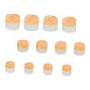 12Pcs Convenient Travel Containers with Grain Lid Multi Function Sample Jars for Lotion and Essential Oils Leak Design for Easy Storage view 1
