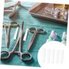 200Pcs Tweezers Tip Silicone Covers Non-Slip Protector Sleeve view 4
