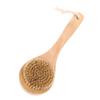 Head Exfoliating Bath Brush with Soft Bristles Gentle Massage Shower Brush with Comfortable Wooden Handle for Skin Cleaning and Relaxation view 1
