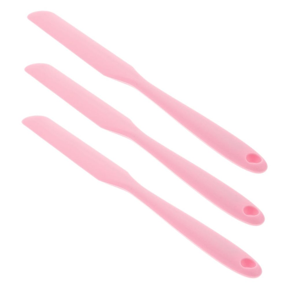 3Pcs Non Stick Silicone Wax Applicator Reusable Hair Removal Tools for Women Durable Hard Wax Spatulas for Smooth Application for Body Hair Removal