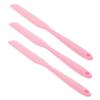 3Pcs Non Stick Silicone Wax Applicator Reusable Hair Removal Tools for Women Durable Hard Wax Spatulas for Smooth Application for Body Hair Removal view 1
