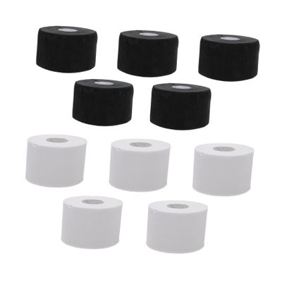 PartyKindom Barber Neck Paper 10 Rolls Disposable Neck Strips for Hair Styling for Salons for Professional Hairdressers and Barbers