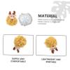 2Pcs Xmas Themed Cartoon Bath Flowers for Soft Exfoliating Bath Balls Comfortable Skin Scrubber for Holiday Showers Safe for Family Use view 2