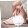 2Pcs Xmas Themed Cartoon Bath Flowers for Soft Exfoliating Bath Balls Comfortable Skin Scrubber for Holiday Showers Safe for Family Use view 4