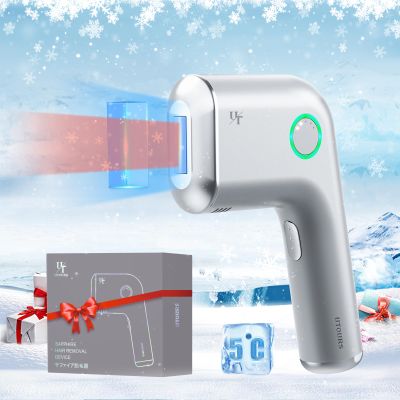 Home Hair Removal for Women and Men, DOPI Permanent Painless Ice Cooling Painless Hair Removal Device with Sapphire Cooling, Safe and Long-Lasting for Reducing in Hair Growth for Body & Face