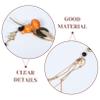 2pcs Metal Hair Stick: Chinese Hair Chopsticks Japanese Stick Pin With Tassels Bun Holders For Women And Girls For Weddings And Parties view 3