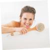 1Pc Comfortable Long Handle Back Bath Brush Soft Bristles for Cleaning Durable Design Lightweight Portable for Relaxing Showers and Exfoliating Skin view 2