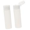 Healeved 2Pcs Travel Cosmetic Bottles Refillable Liquid Dispenser Compact Flip Top Design for Creams Lotions and More Lightweight Pe Material for Easy Packing view 1