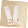 Healeved 2Pcs Travel Cosmetic Bottles Refillable Liquid Dispenser Compact Flip Top Design for Creams Lotions and More Lightweight Pe Material for Easy Packing view 2