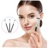 3Pcs Soft Bristles Nose Makeup Brushes Highlighter and Contour Tools for Women Durable and Easy to Clean Stylish Design for Precision Application view 2