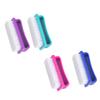GALPADA 4Pcs Large Nail Brush Set for Manicure Multi-Functional Fingernail Cleaning Brushes Stiff Bristles for Home and Salon Use Random Color view 1