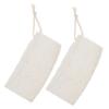 2Pcs Natural Loofah Bath Scrubber for Exfoliating Shower Soft and Lightweight for Daily Skin Care Long for Friends and Family view 1