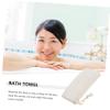 2Pcs Natural Loofah Bath Scrubber for Exfoliating Shower Soft and Lightweight for Daily Skin Care Long for Friends and Family view 4