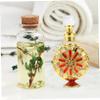 SHERCHPRY Oil Essential Oil Bottles Refillable Glass Perfume Containers Vintage Style for Aromatherapy view 2