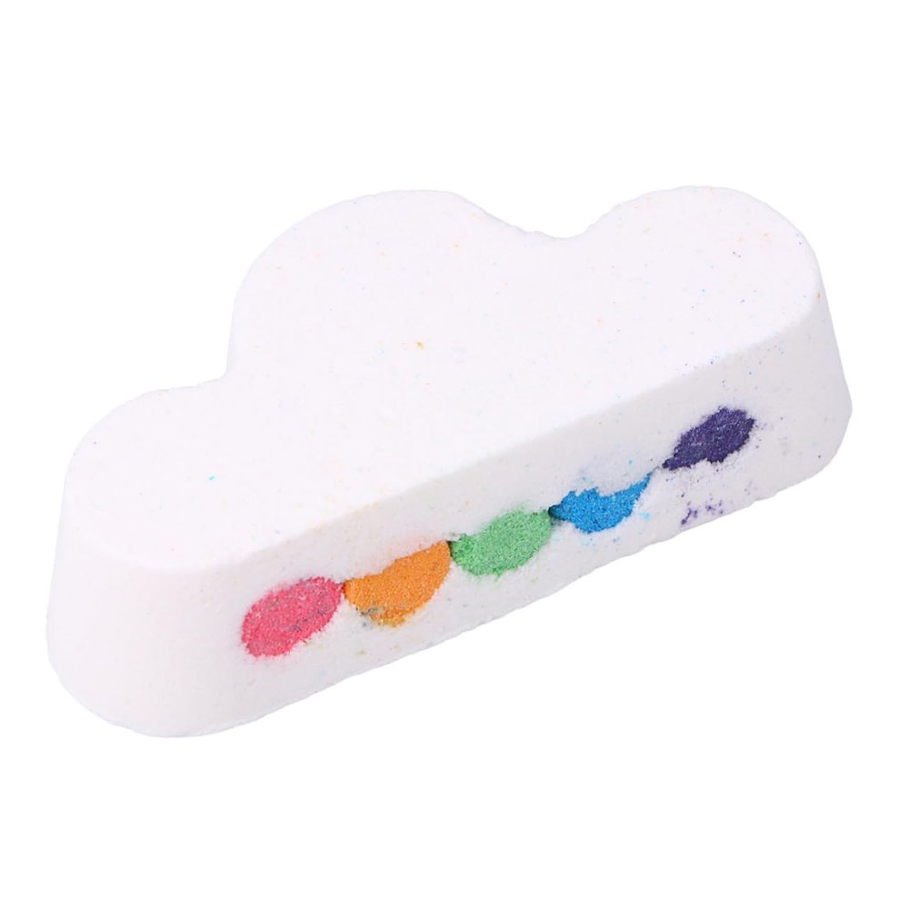 1 Box Rainbow Cloud Bath Salt Natural Moisturizing Shower Salt Balls Infused for Relaxation for Women Self Care