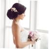 1Pc Bride Hair Comb Elegant Wedding Headdress Accessories for Photography Lightweight Comfortable for Parties Special Occasions Design view 4
