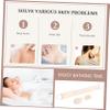 1Set Exfoliating Bath Shower Scrubber Kit with Back Scrubber Loofah Bath Towel Bath Ball for Skin Exfoliation and Self Cleansing for Smooth Skin Care view 3