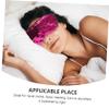 7Pcs Sequin Sleep Mask Eye Blindfolds for Light Blocking Comfortable Sleep for Travel Parties and Naptime Multi Color Design view 2