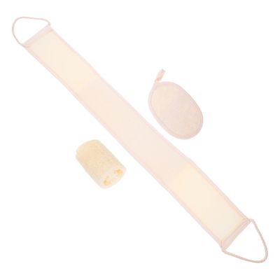 1Set Exfoliating Bath Tools Exfoliating Scrubber Bath Towel Back Scrubber for Comprehensive Skin Cleansing Stylish Bathing Supplies for Smooth Complexion
