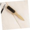 2Pcs Boar Bristle Beard Brush Wooden Grooming Tool for Gentle Facial Hair Care for Beard Styling and Compact and Portable Design view 4