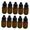 EPIGEIST 10-Pack Frosted Glass Essential Oil Bottles Droppers Portable Travel Storage for Perfume Makeup and Liquid Dispenser view 1