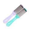 2Pcs Dual Sided Foot Rasp Tool Stainless Steel Mesh Sandpaper Foot File for Pedicure Care Random Color for Smooth and Soft Feet Maintenance view 1