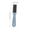 2Pcs Dual Sided Foot Rasp Tool Stainless Steel Mesh Sandpaper Foot File for Pedicure Care Random Color for Smooth and Soft Feet Maintenance view 2