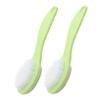 SOESFOUFU 2Pcs Foot Care Tool Double Sided Pumice Stone Brush Foot Scrubber for Dead Skin Removal Durable Exfoliator with Hanging for Shower Use for Home and Spa view 1