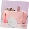 Acrylic Makeup Organizer with Compartments Stylish Transparent Storage Box for Eyelashes and Brushes Compact Cosmetic Holder for Vanity and Desk Organization view 4