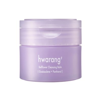 Hwarang' Bellflower Cleansing Balm | Cleansing Balm for Waterproof Makeup | Gentle on Eyes | Deep Clean & Moisture Barrier Care | Skin-Loving Moisture | 3.4 Fl Oz