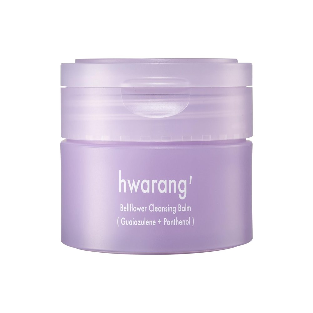 Hwarang' Bellflower Cleansing Balm | Cleansing Balm for Waterproof Makeup | Gentle on Eyes | Deep Clean & Moisture Barrier Care | Skin-Loving Moisture | 3.4 Fl Oz