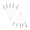 10Pcs Portable Eyeshadow Applicator Premium Eye Makeup Brushes for Women Lightweight for Travel and Daily Use for Sensitive Skin view 1