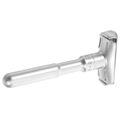 CTIRCHIU Shaped Safety Razor for Men Vintage Manual Shaver with Zinc Alloy Construction Skin Friendly Hair Trimmer for Armpit Body Efficient Precise Shaving Experience