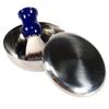 VICASKY 1Pc Durable Stainless Steel Shaving Bowl with Lid Bubble Bowl for Men Essential Razor Accessory for Smooth Shaves for Father Day Birthdays view 3