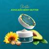 Dhartika Avocado Body Butter - Deeply Hydrating & Nourishing, Enriched with Natural Oils & Butters for Enhanced Skin Elasticity view 3