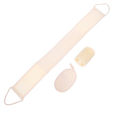 1Set Exfoliating Bath Tools Loofah Back Scrubber Towel Soft Exfoliating Supplies for Dead Skin Remover for Smooth Supple Skin Experience