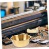 MOTHNUR Stainless Steel Shaving Bowl Handle Men's Shaving Foam Cup for Beard Camping Bowl view 4