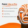 Blue Squid PRO Orange Face Paint Stick - Waterproof Body Paint for Adults & Kids Eye Black Baseball, Softball - Vegan Hypoallergenic Twist-Up Non-Toxic Makeup Stick for Cosplay, Sports & SFX view 3