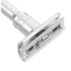 DECOMELODY Shaped Zinc Alloy Shaver for Men Women Durable Body Hair Trimmer with Precision Blades Electricity Shaving Anytime Anywhere view 3