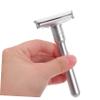 DECOMELODY Shaped Zinc Alloy Shaver for Men Women Durable Body Hair Trimmer with Precision Blades Electricity Shaving Anytime Anywhere view 4