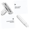 BATHVEVE Shaped Safety Razor for Men Manual Shaver Gentle Sensitive Skin Travel Friendly Beard Trimmer Zinc Alloy Design for Clean Shave Anytime view 3
