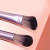 DEARMAMY 1Bag Portable Eye Makeup Brush Premium Quality Angled and Mini Brushes for Eyeshadow Application Easy to Clean Cosmetic Tools for Beginners and Professionals view 2
