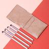 DEARMAMY 1Bag Portable Eye Makeup Brush Premium Quality Angled and Mini Brushes for Eyeshadow Application Easy to Clean Cosmetic Tools for Beginners and Professionals view 3